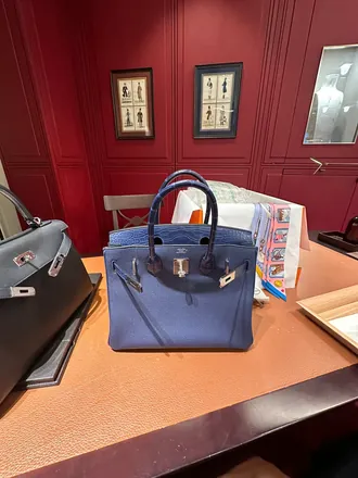 Blauwe Birkin